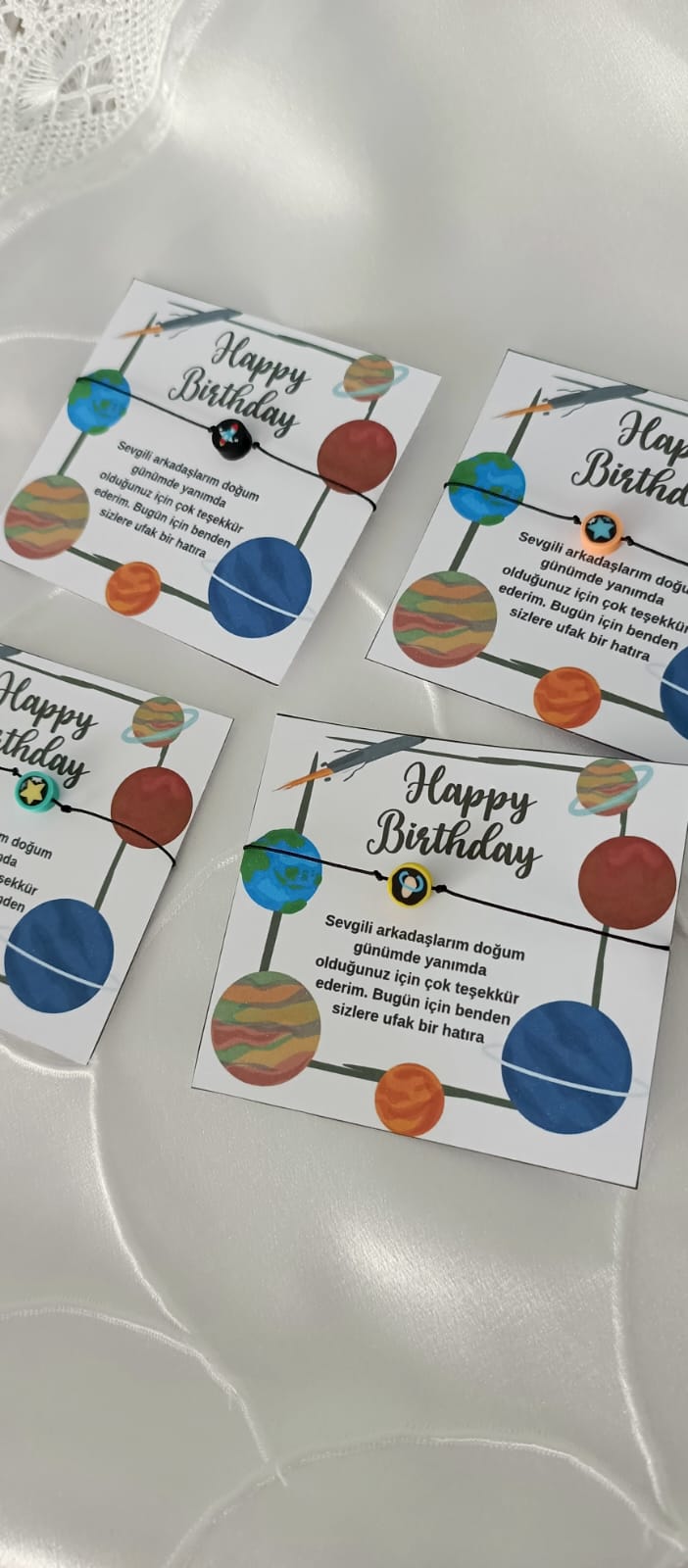 Konseptli Mini Boyama Kitapçığı & Temalı Bileklik Seti (10'lu)